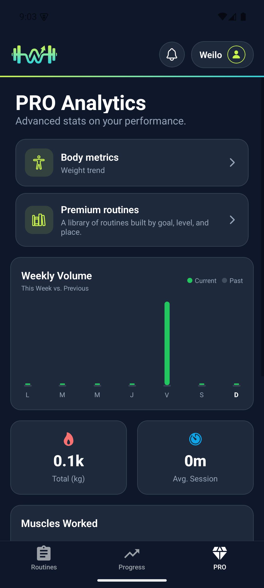 Advanced stats on your performance
